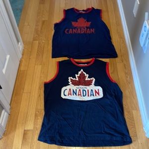 Molson Canadian beer tank tops size XL